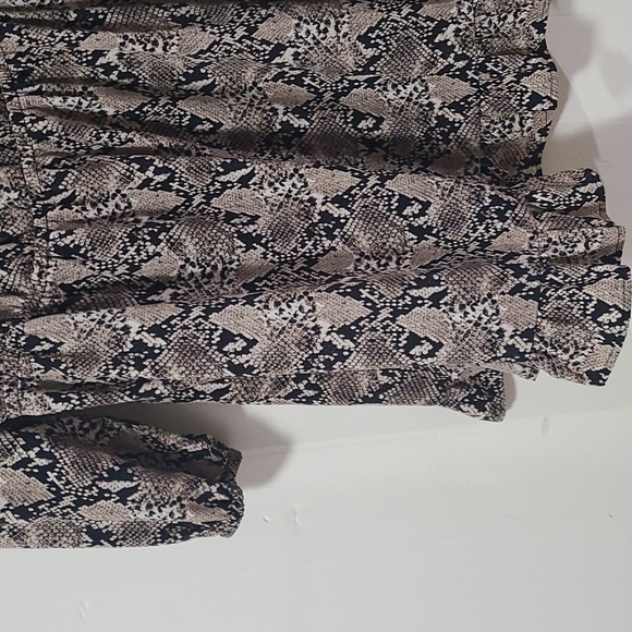 Snake Print Dress • Size 1 • Plus Size - Picture 4 of 4